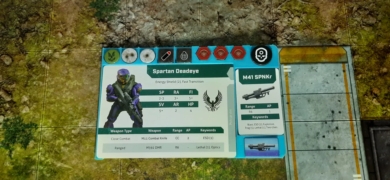 Halo Flashpoint: Bảng Đặt Token Người Chơi - Image 2