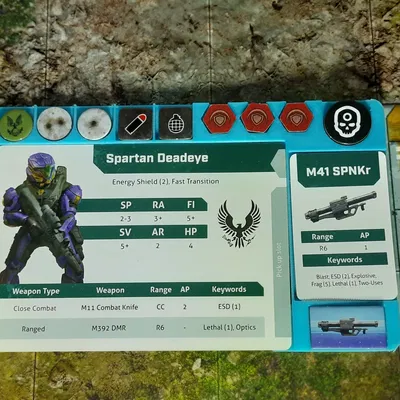 Halo Flashpoint: Bảng Đặt Token Người Chơi