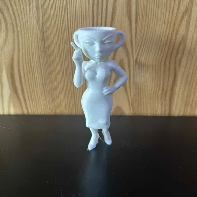 Mô hình 3D "brainrot Espressona Signora"