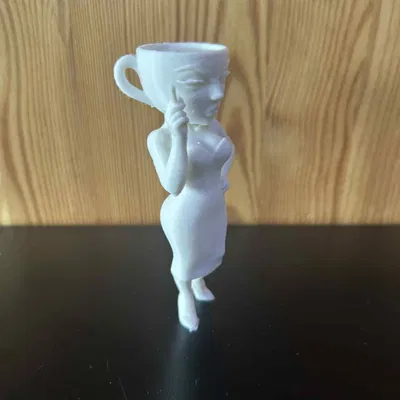 Mô hình 3D "brainrot Espressona Signora"