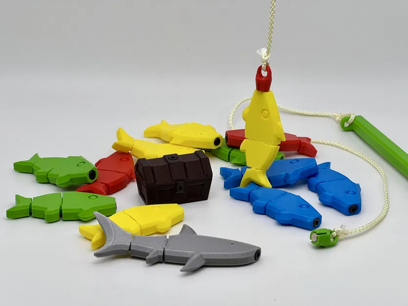 Trò Chơi Câu Cá Nam Châm Với Các Mảnh Khớp Nối - Image 1