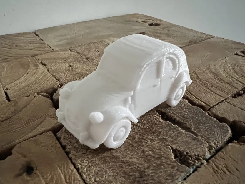 Mô Hình 3D Xe Citroën 2CV - Image 2