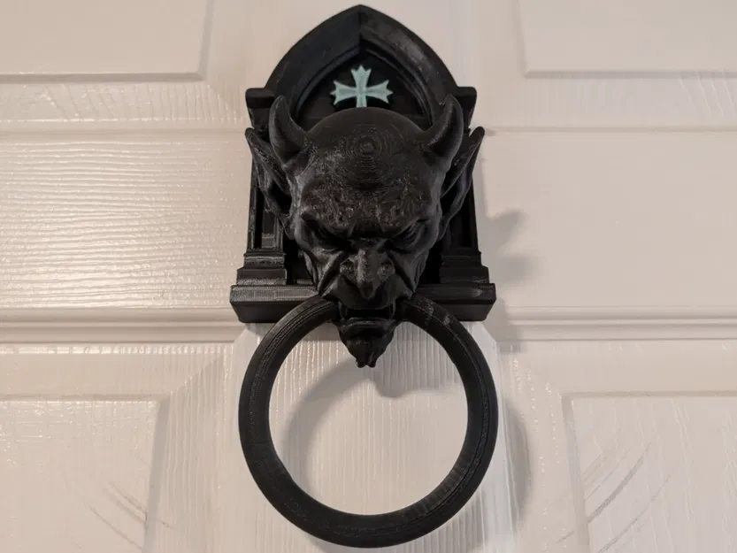 Tay Nắm Cửa - Nhẫn In Bên Trong, Không Cần Lắp Ráp - Image 1