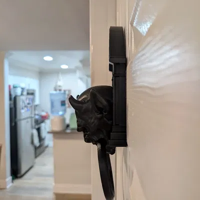 Tay Nắm Cửa - Nhẫn In Bên Trong, Không Cần Lắp Ráp