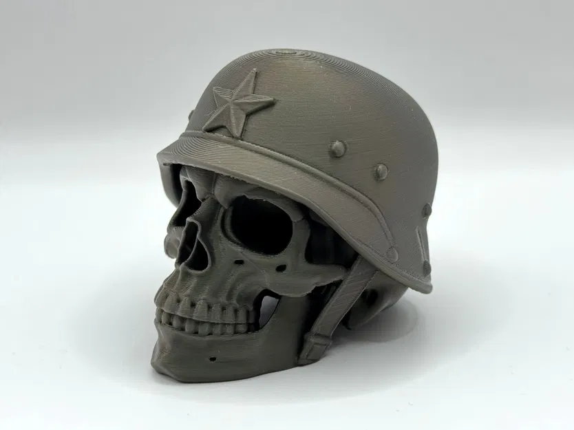 Đầu Lâu Chiến Binh Phong Cách Retro - Image 2