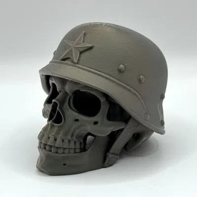 Đầu Lâu Chiến Binh Phong Cách Retro