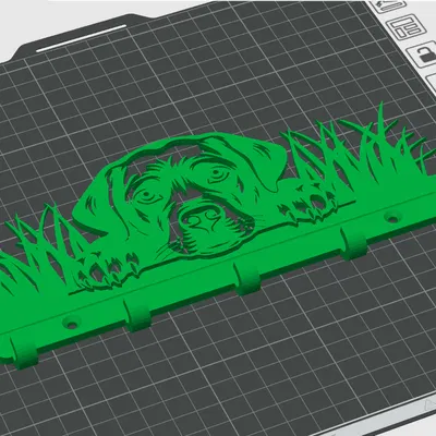 Móc Giữ Chìa Khóa Hình Labrador