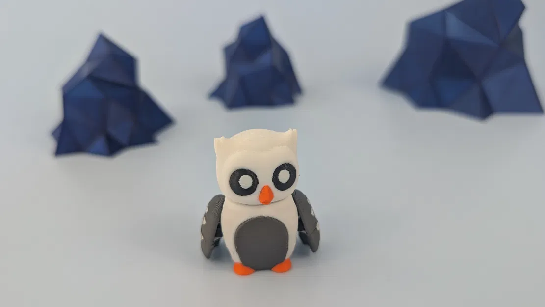 Cú Tuyết Bắc Cực Khớp Nối - Móc Khóa - Image 4