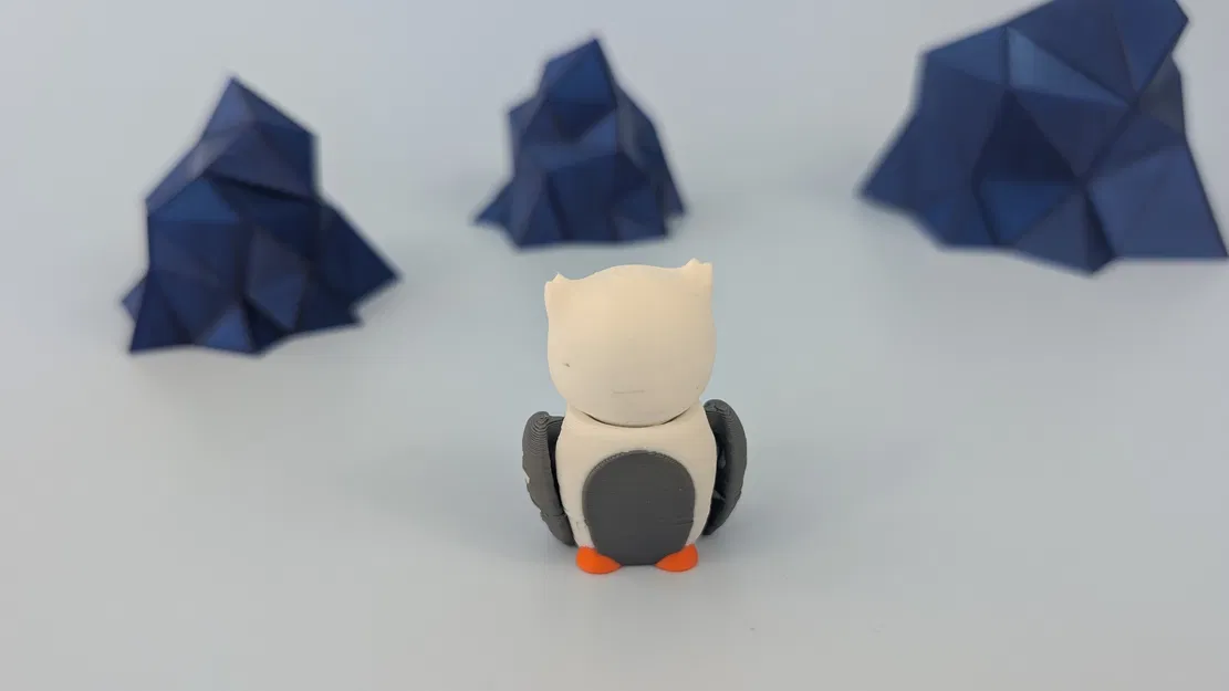 Cú Tuyết Bắc Cực Khớp Nối - Móc Khóa - Image 5