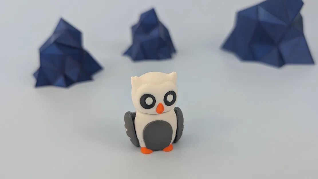 Cú Tuyết Bắc Cực Khớp Nối - Móc Khóa - Image 6