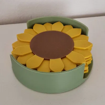 Đế lót ly Hoa Hướng Dương