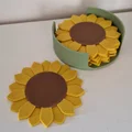 Đế lót ly Hoa Hướng Dương - Thumbnail 5