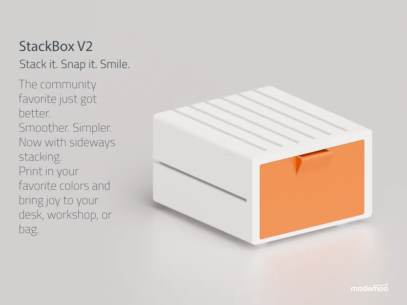StackBox V2 — Hộp Đựng Module Xếp Chồng Tiện Lợi - Image 1