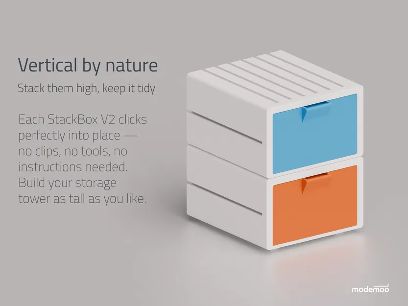 StackBox V2 — Hộp Đựng Module Xếp Chồng Tiện Lợi - Image 2