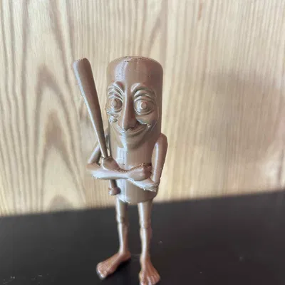 Mô hình 3D "brainrot tung tung tung sahur"