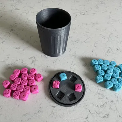 Trò Chơi Xúc Xắc Thùng Rác