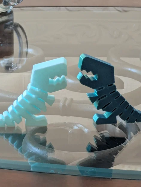 Đồ Chơi Khủng Long Rex Dẻo Fidget In TPU - Image 1