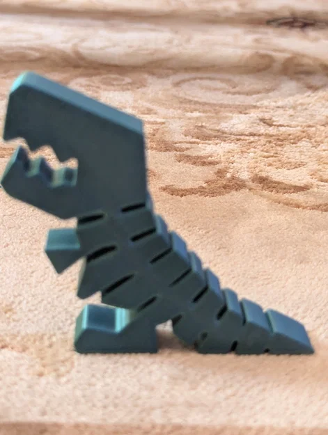 Đồ Chơi Khủng Long Rex Dẻo Fidget In TPU - Image 3