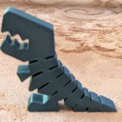 Đồ Chơi Khủng Long Rex Dẻo Fidget In TPU