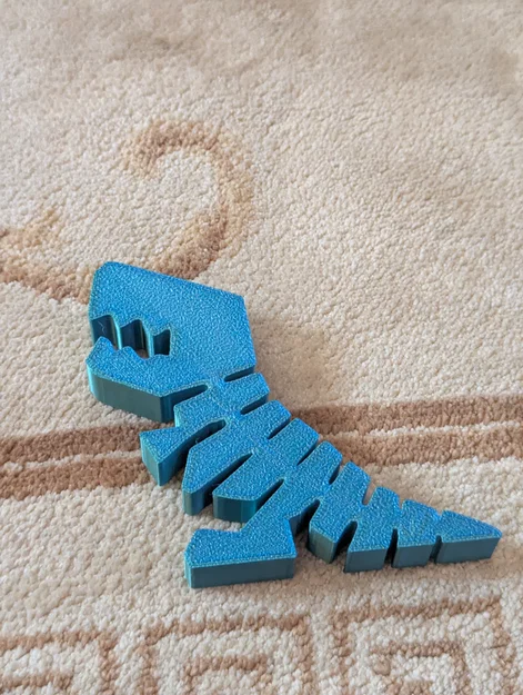 Đồ Chơi Khủng Long Rex Dẻo Fidget In TPU - Image 4