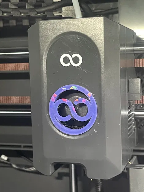 Ốp Quạt Đầu In Carbon Elegoo Centauri 8 - Image 1