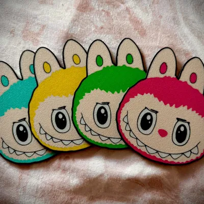 Bộ Đế Ly Lafufu - Bản Nhái POP-MART - KHÔNG PHẢI LABUBU