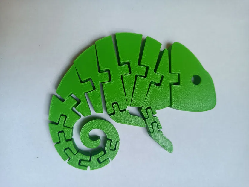 Đồ Chơi Tắc Kè Hoa Dẻo (Flexi Chameleon Toy) - Image 1