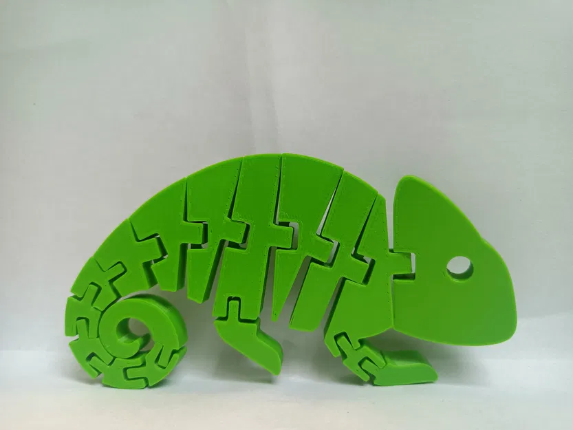 Đồ Chơi Tắc Kè Hoa Dẻo (Flexi Chameleon Toy) - Image 2