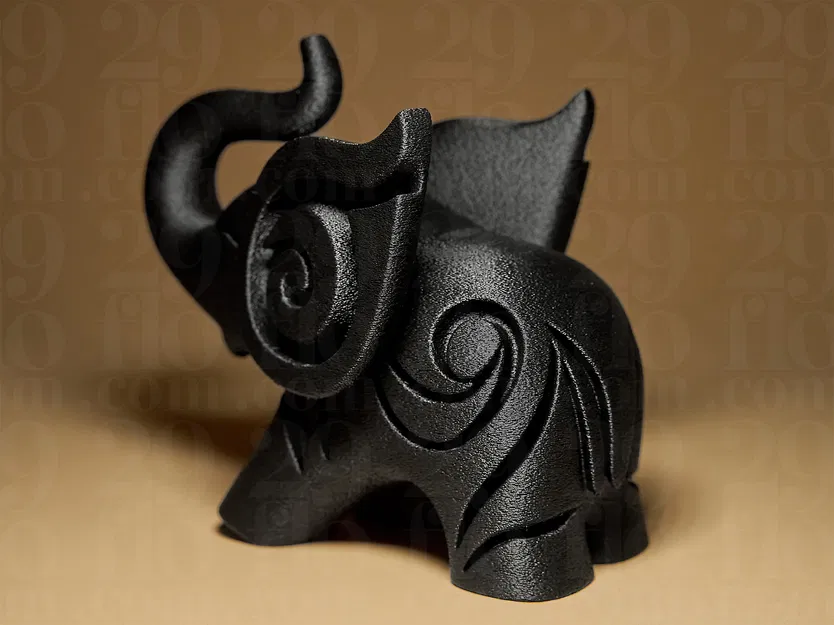 Mô hình Voi Hạnh Phúc #1 - Phiên bản in 3D - Image 2