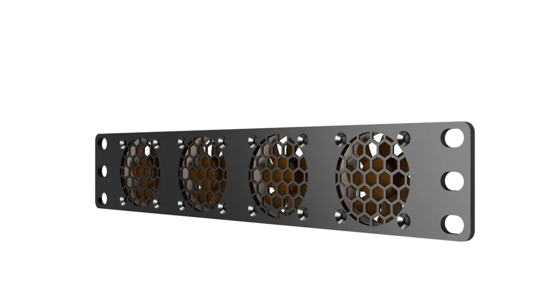 Tấm Quạt 10 inch 40x40 - 1U - LAB RAX - Image 1