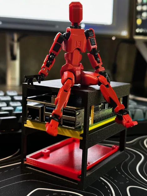 Pi Rack (Cho Raspberry Pi 5 với N04/05 NVMe Hat hoặc Pi 4) - Image 8