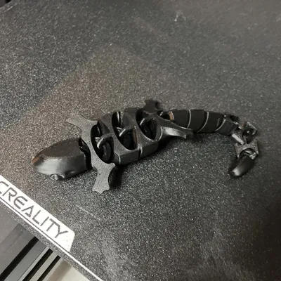 Thằn Lằn Agama Dễ Thương Co Giãn (In Liền Mạch)