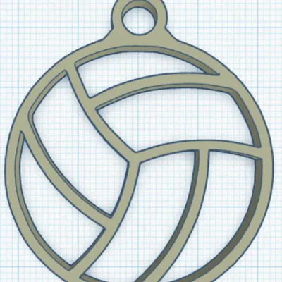 Móc Khóa Bóng Chuyền