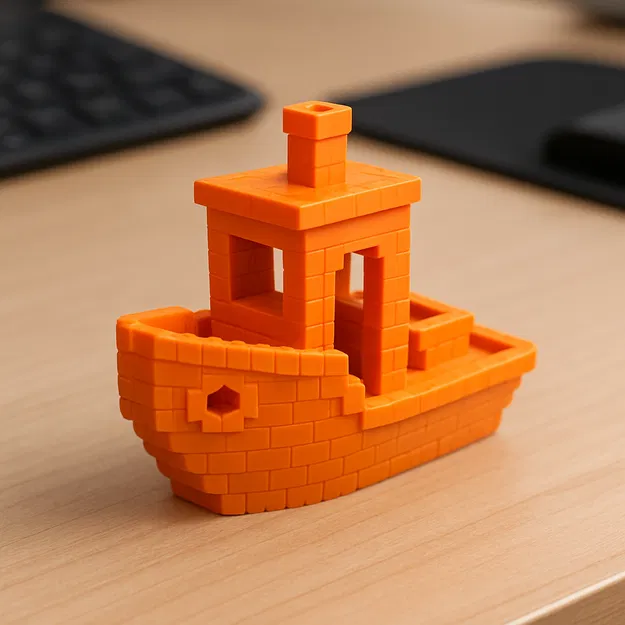 Thuyền Benchy Pixel - Image 1