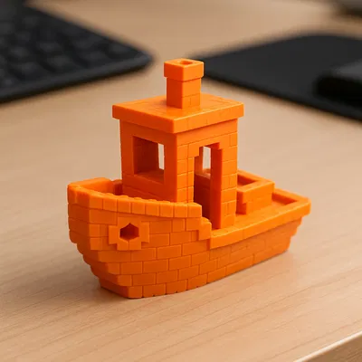 Thuyền Benchy Pixel
