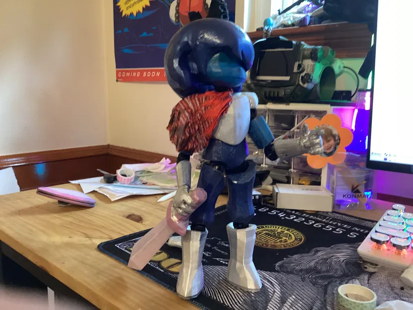 Mô hình Kris (Deltarune) có thể tạo dáng - Image 3