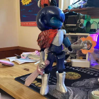 Mô hình Kris (Deltarune) có thể tạo dáng