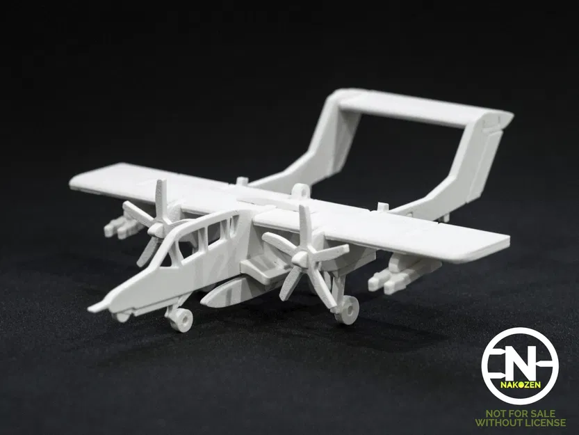 Mô Hình Thẻ OV-10D Bronco - Image 3