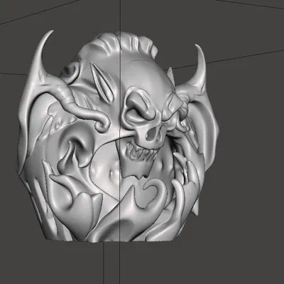 Bìa Đèn Trà LED Hình Ma Cà Rồng Hoang Dã