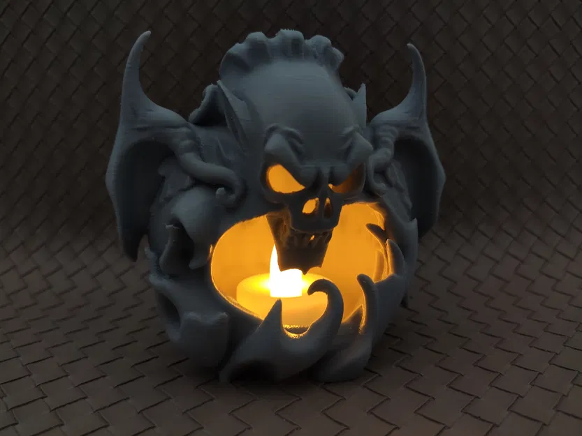 Bìa Đèn Trà LED Hình Ma Cà Rồng Hoang Dã - Image 5