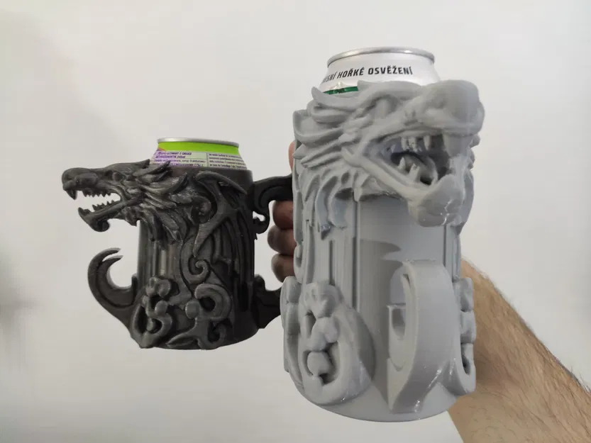 Cái Giữ Lon Rồng (Lon 0.5L + 12oz) - Ly Bia - Image 1