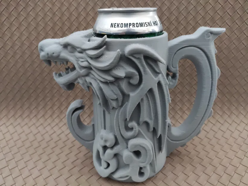 Cái Giữ Lon Rồng (Lon 0.5L + 12oz) - Ly Bia - Image 6