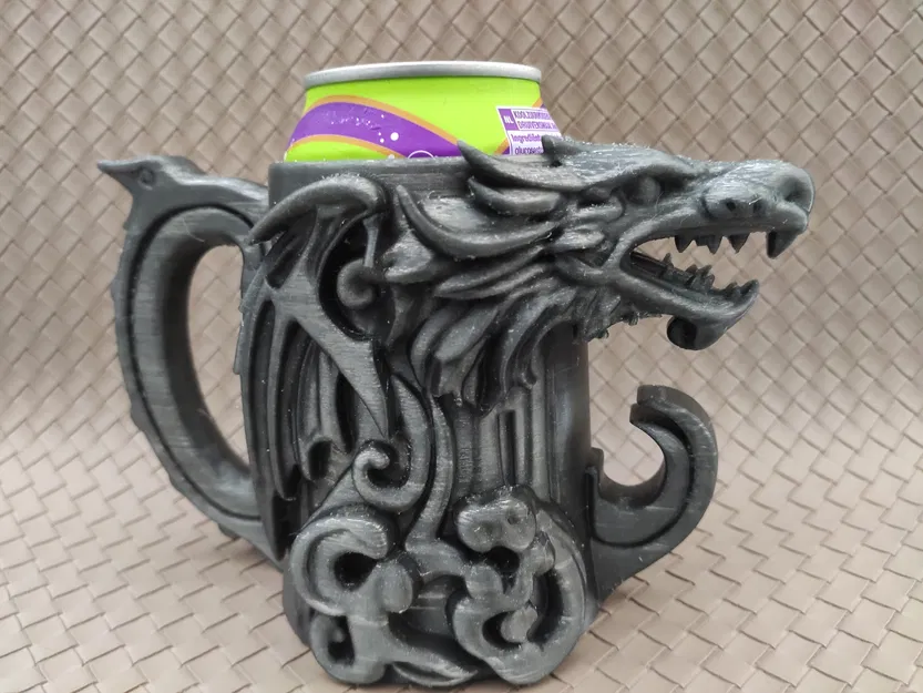 Cái Giữ Lon Rồng (Lon 0.5L + 12oz) - Ly Bia - Image 7