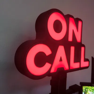 Biển Báo "ON CALL" Cho Văn Phòng