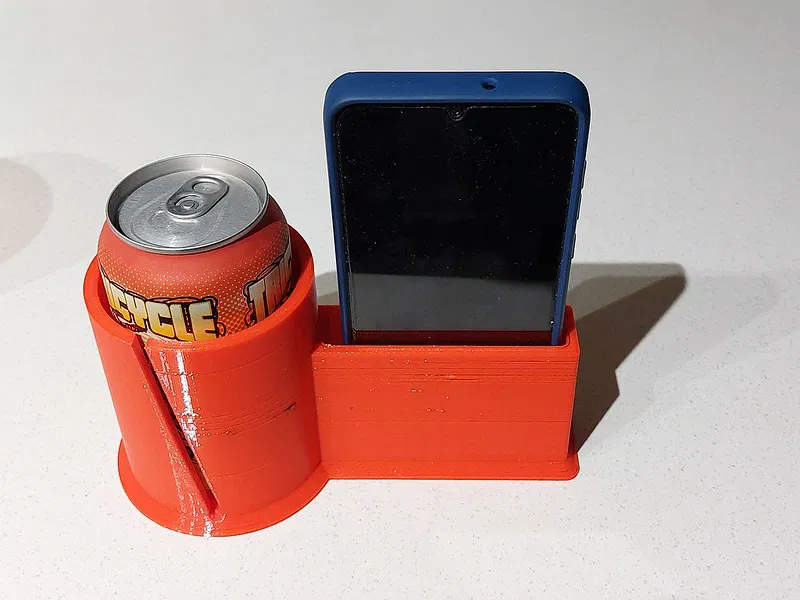 Chân đế đựng nước/điện thoại OpenSCAD cho SUP - Image 1