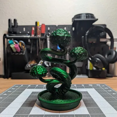 Mô hình trang trí Cây Bonsai Tinh Linh Xoắn - NeoFantasy