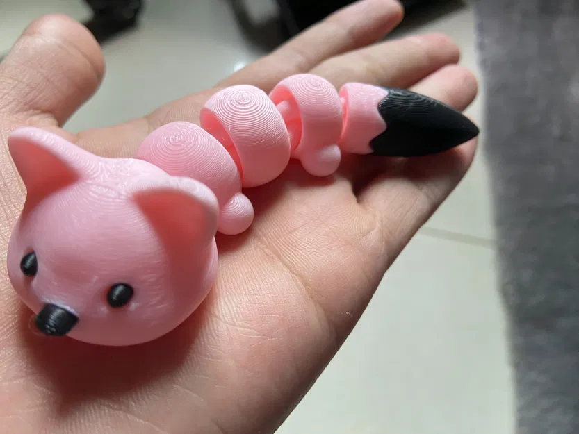 Cáo dẻo Flexi Fox – Cáo Dễ Thương Khớp Nối - Image 4