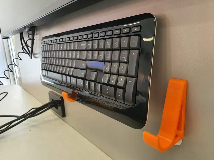 Móc Treo Tường Bàn Phím (Dùng Miếng Dán Command) - Image 1