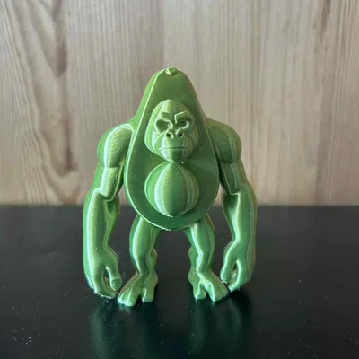 Chuối đột biến khỉ đột quả bơ - Mô hình in 3D độc đáo