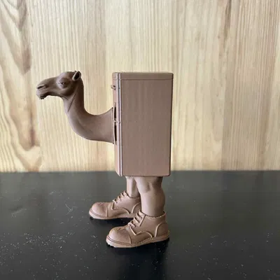 Mô hình 3D Brainrot Frigo Camelo